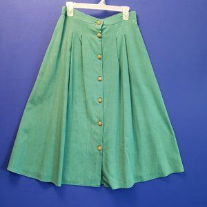 Michele Leslie Button-up Maxi Skirt